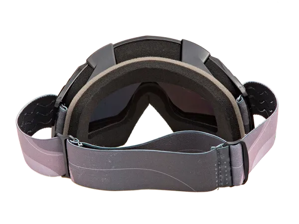 Мотоочки кроссовые AiM (Аим) (PRO) 157-100 Black Glossy | Мототека